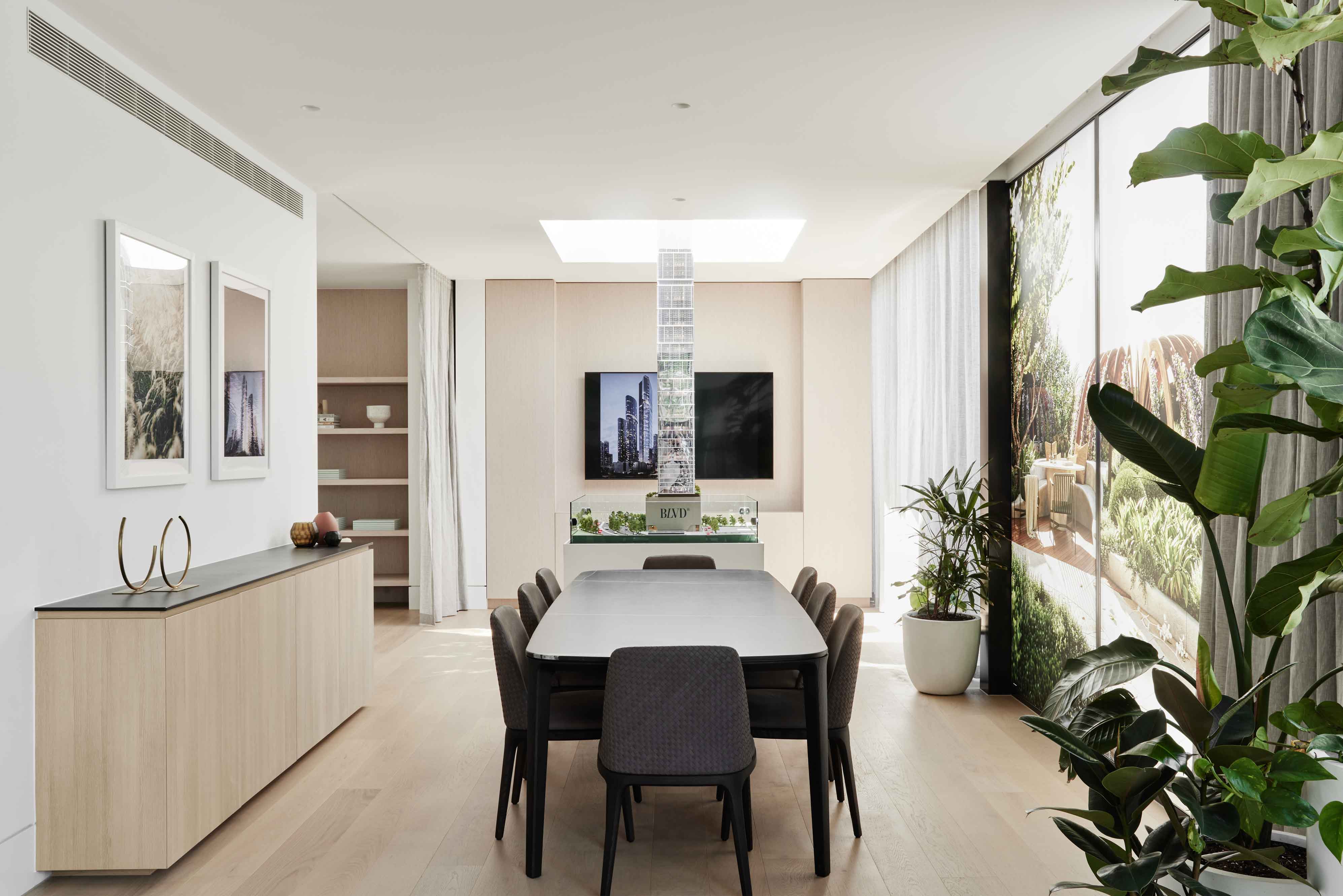 BLVD resident gallery and architectural display suite